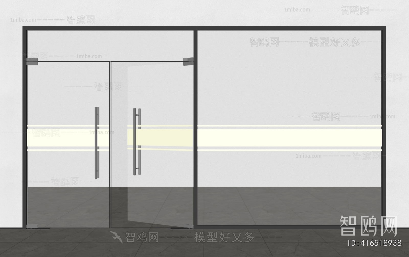 Modern Double Door