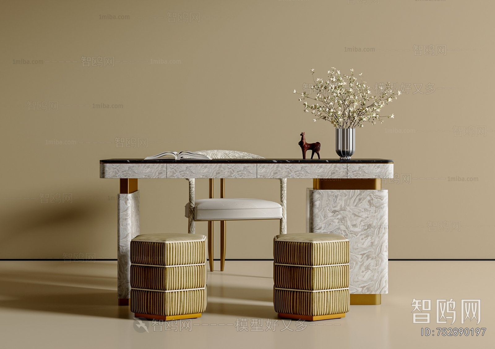Modern Computer Desk And Chair