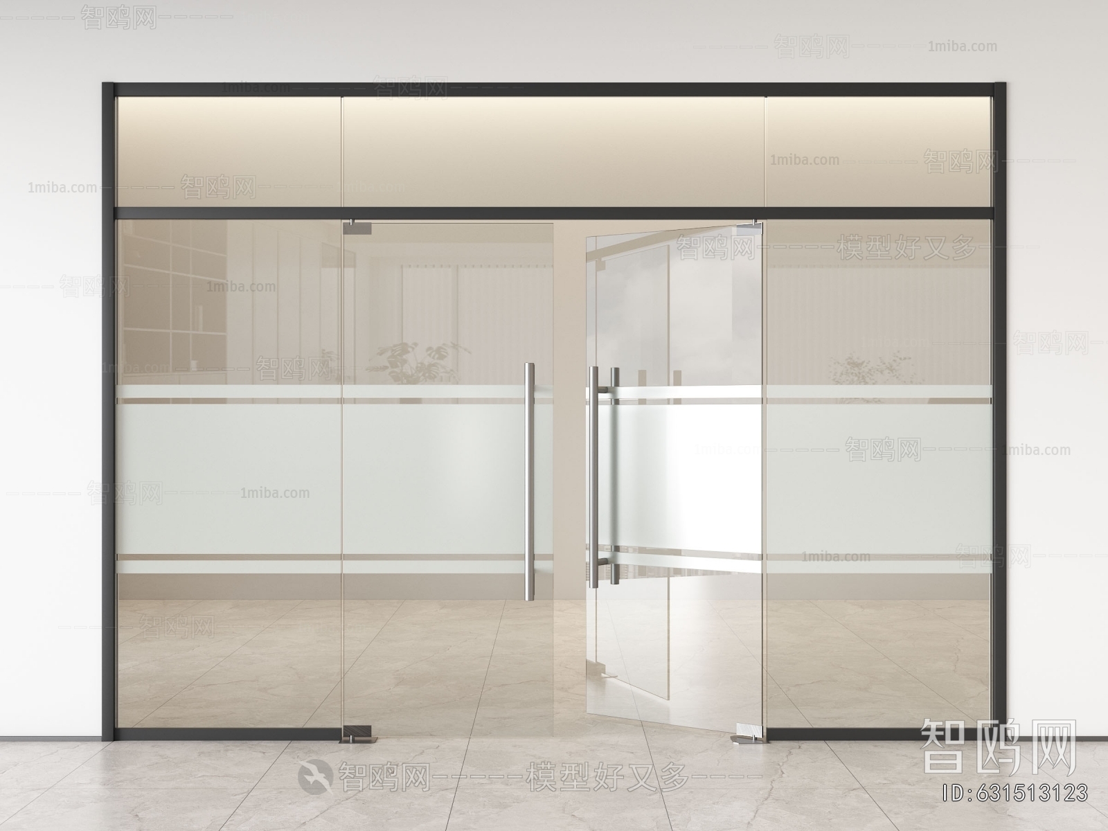 Modern Double Door