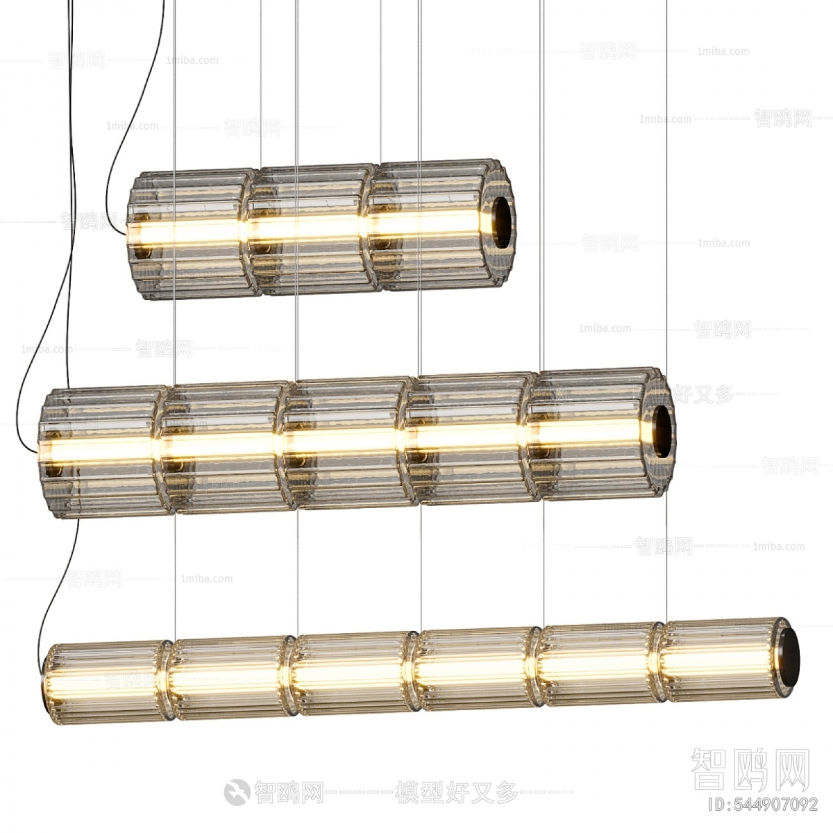 Modern Long Chandelier