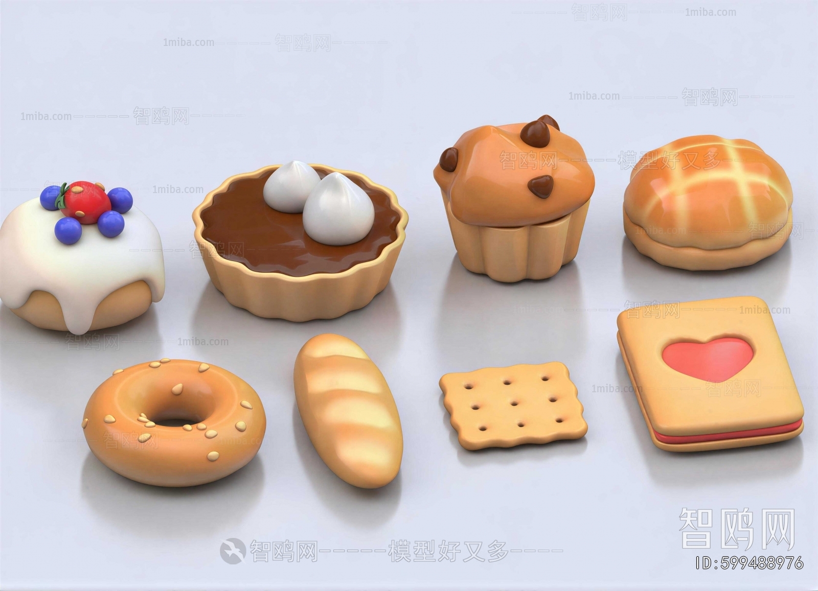 Modern Bread Cake