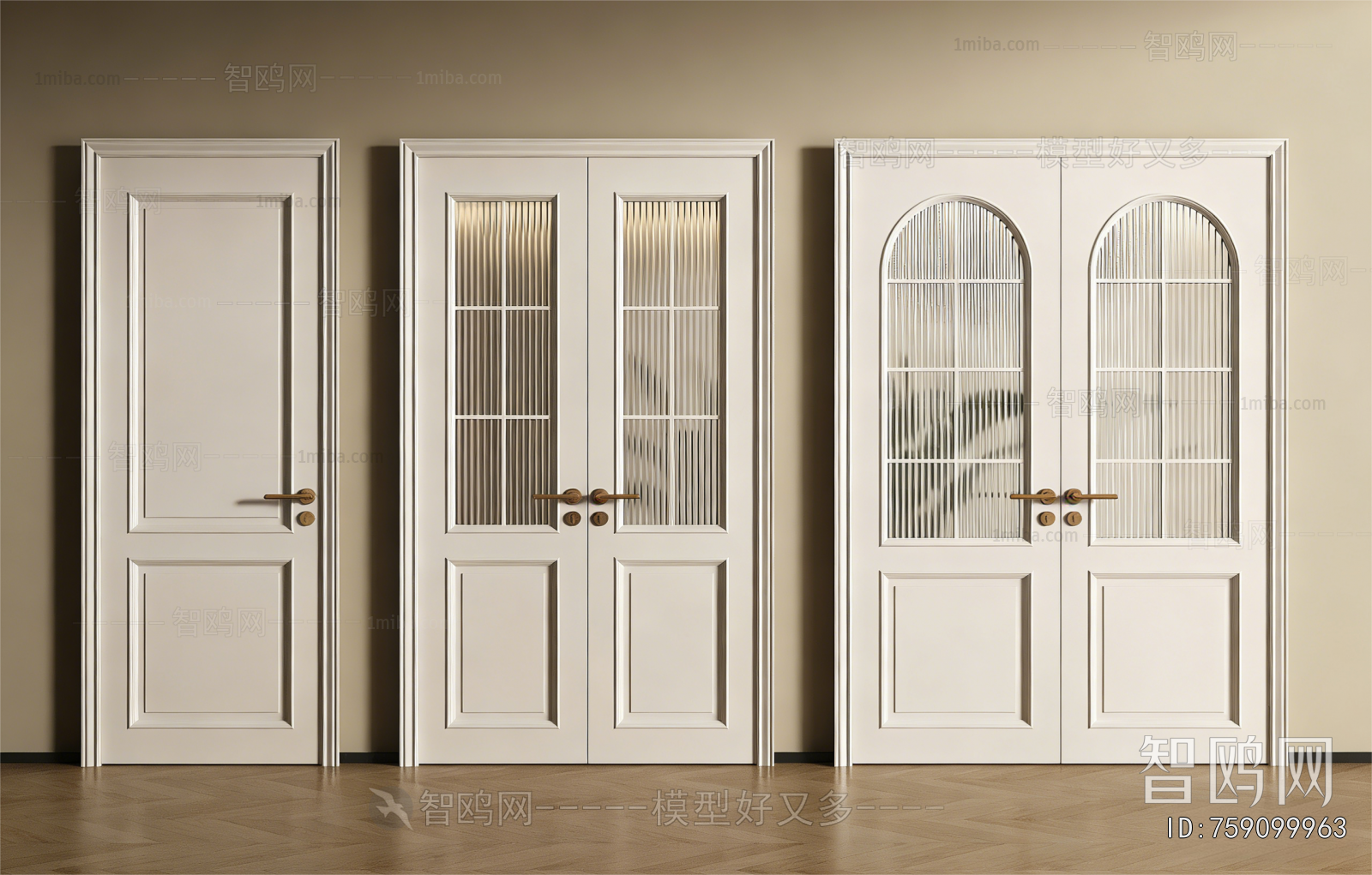 French Style Double Door