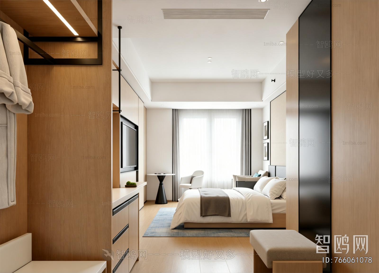 Modern Guest Room