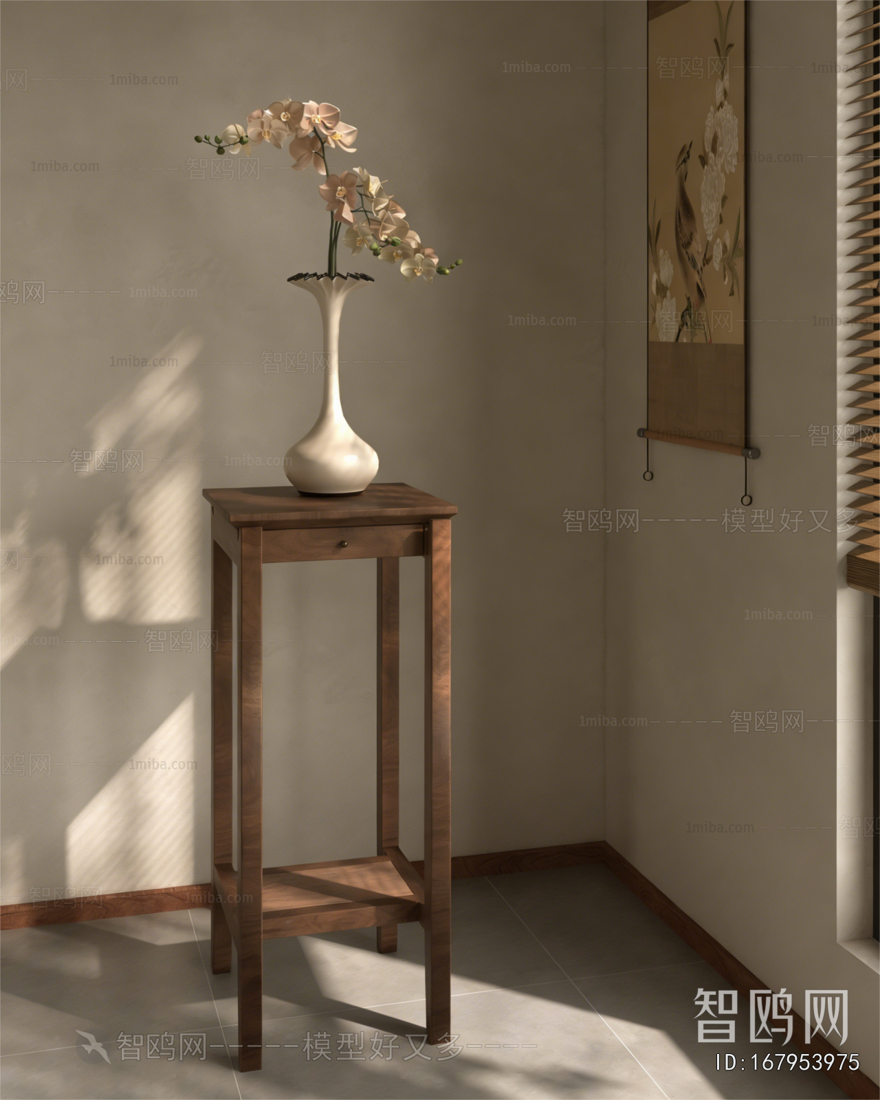 New Chinese Style Flower Rack
