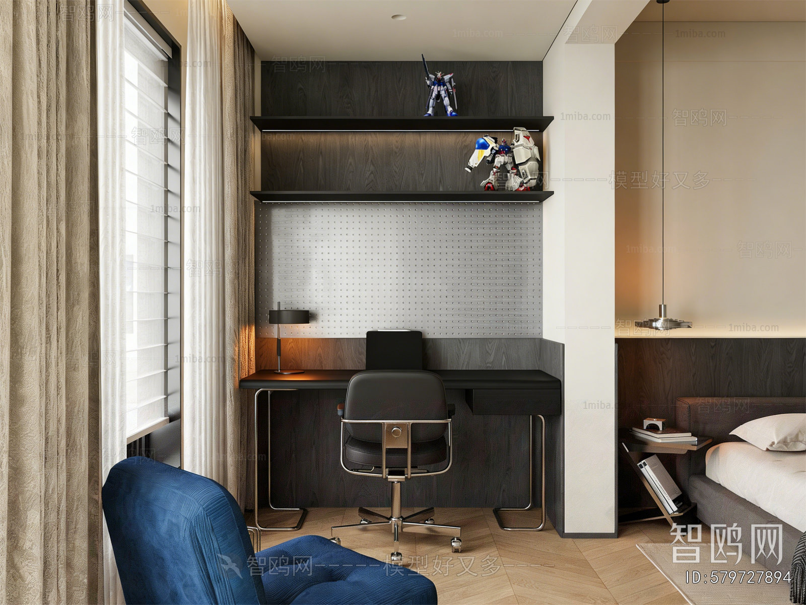 Modern Computer Desk And Chair