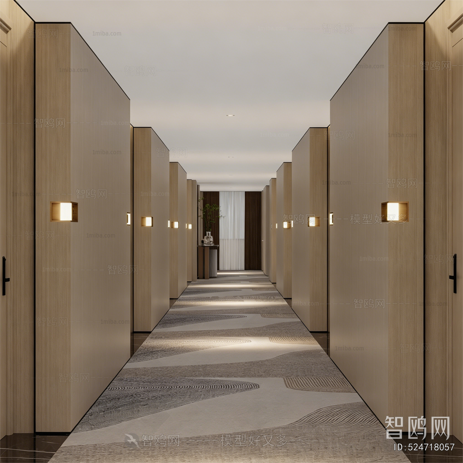 New Chinese Style Corridor