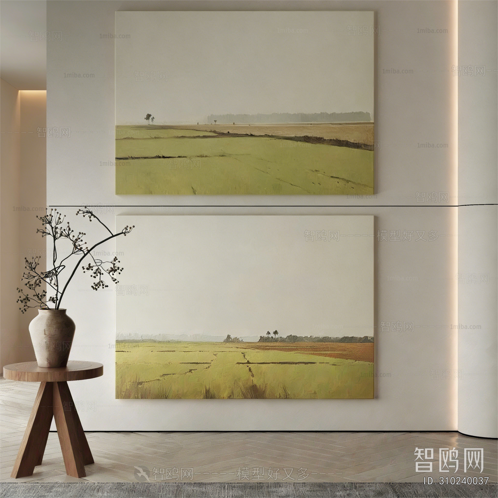 Wabi-sabi Style Painting