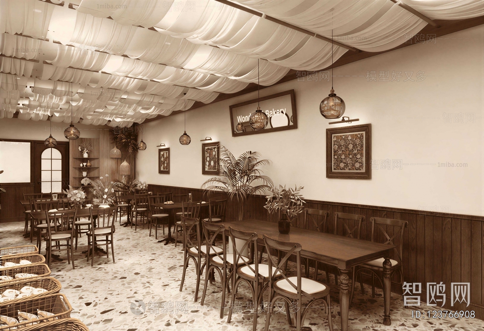 Wabi-sabi Style Restaurant