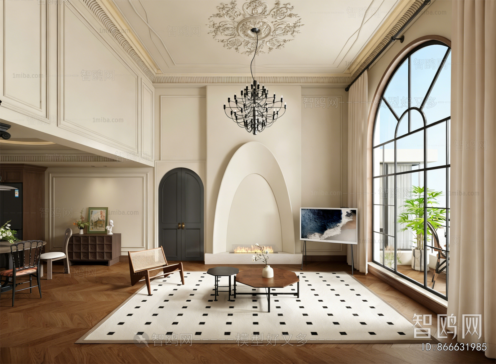 French Style A Living Room