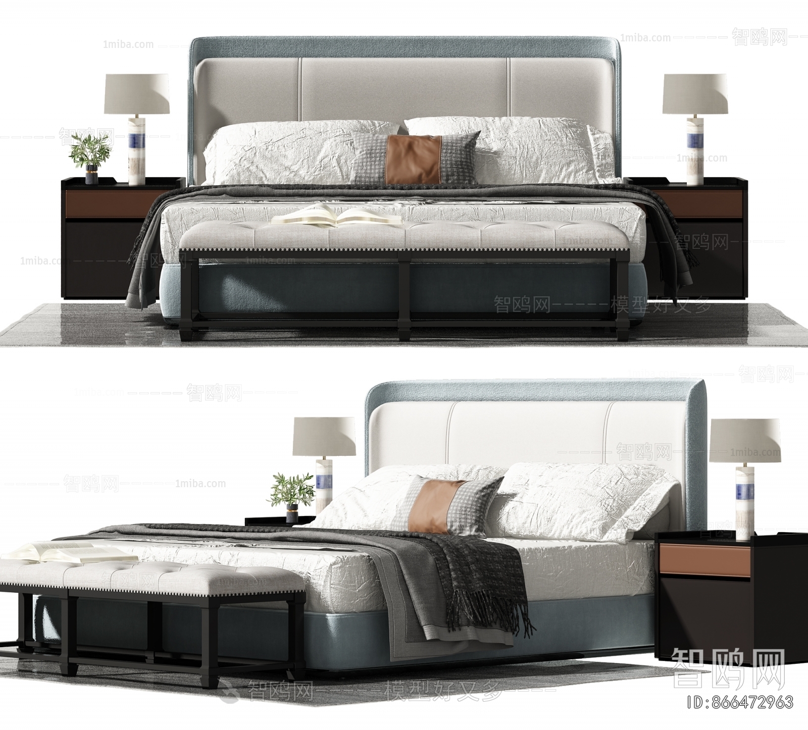 American Style Double Bed