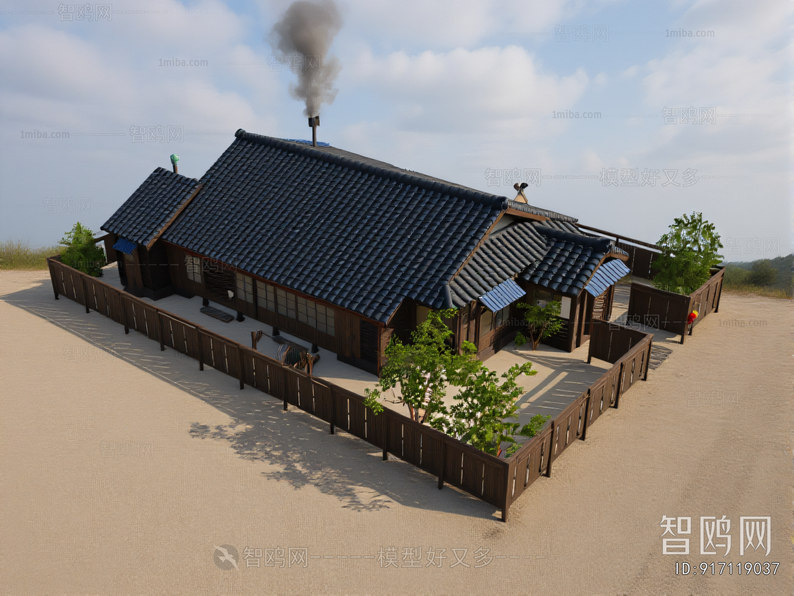 Chinese Style Residential Building