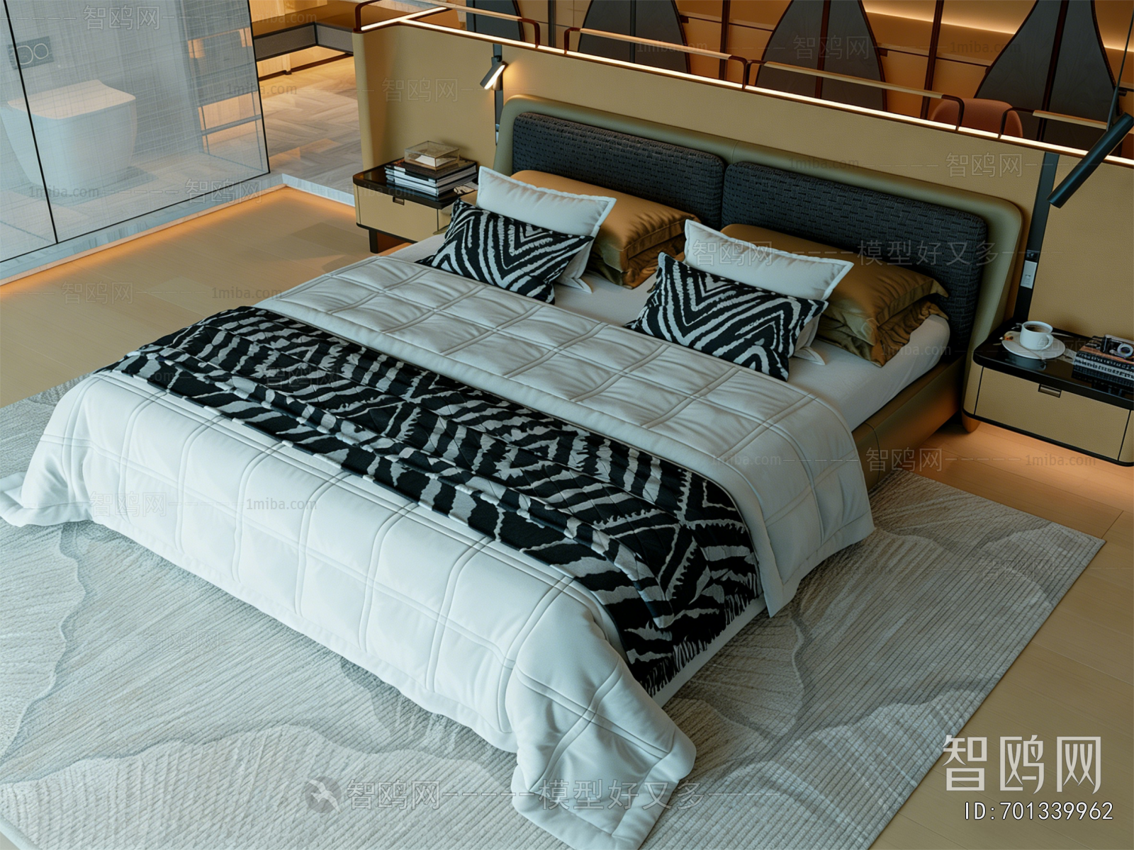 Modern Double Bed
