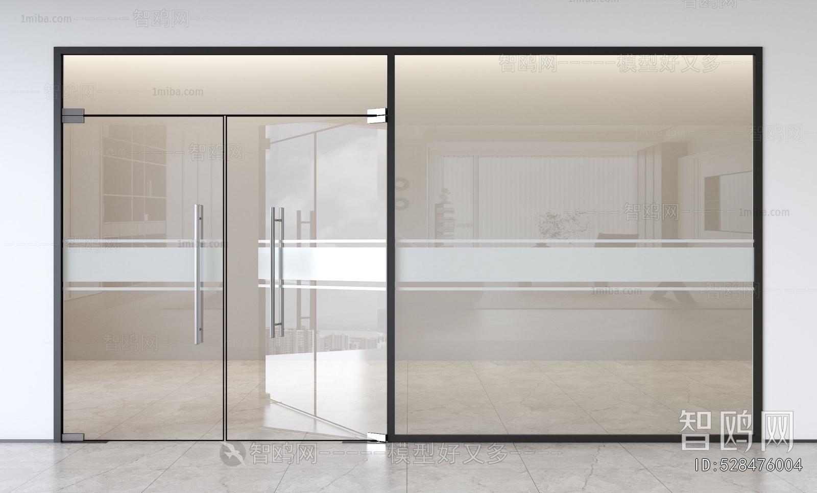 Modern Double Door