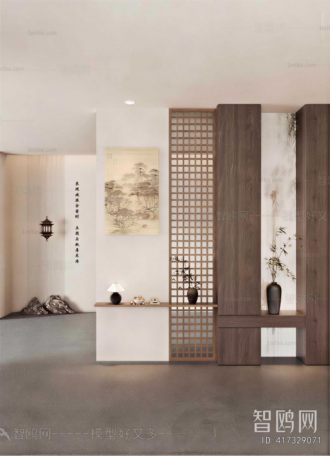 New Chinese Style Hallway