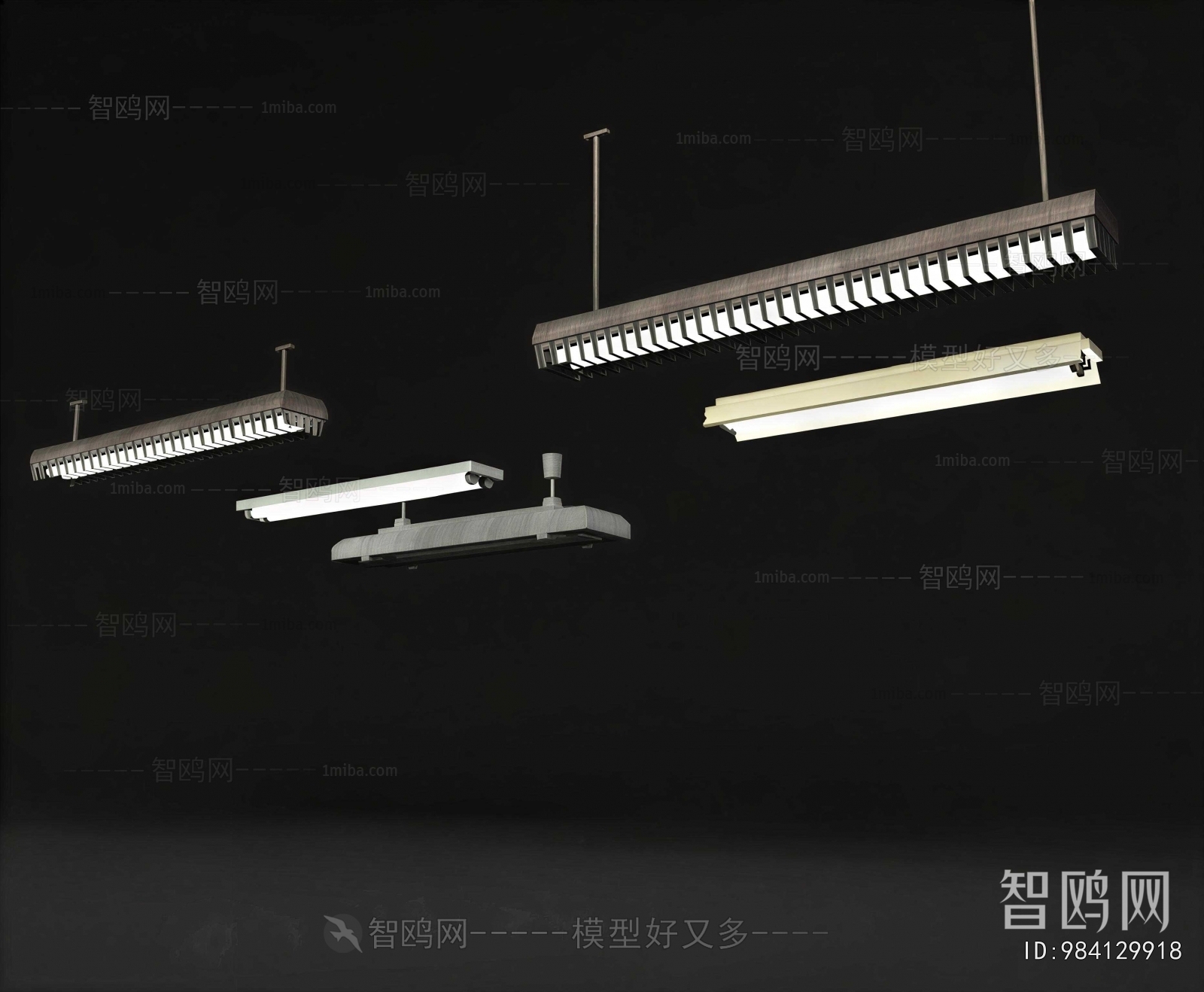 Modern Long Chandelier