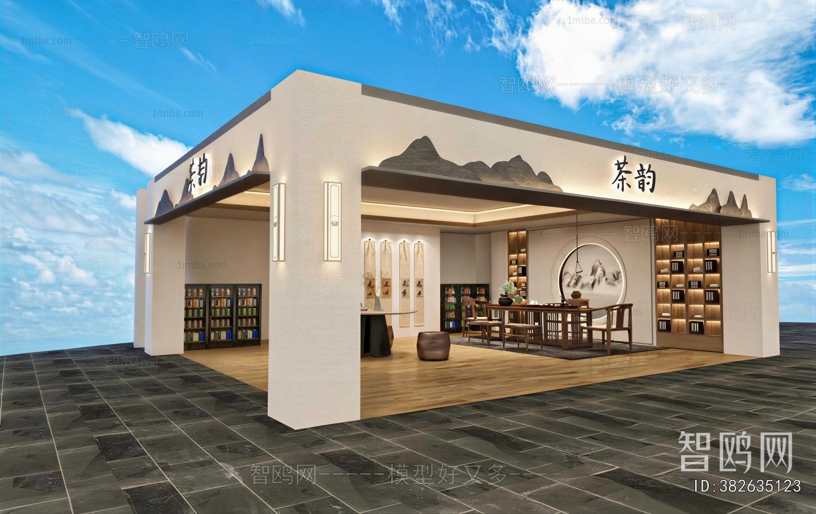 New Chinese Style Facade Element