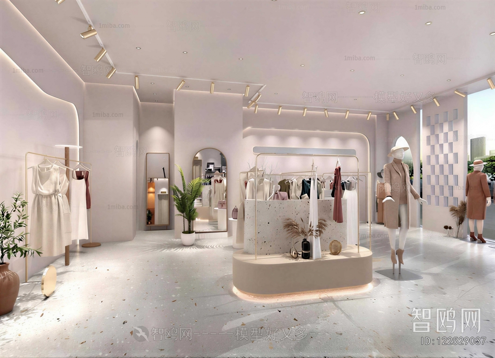 Modern Clothing Store