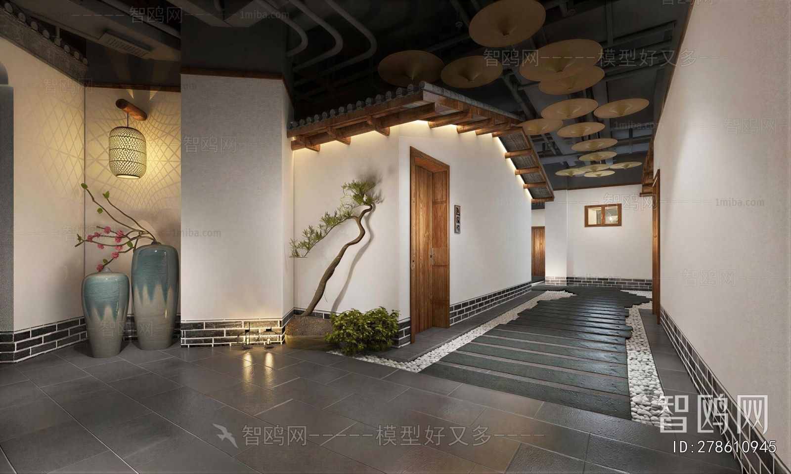 New Chinese Style Corridor
