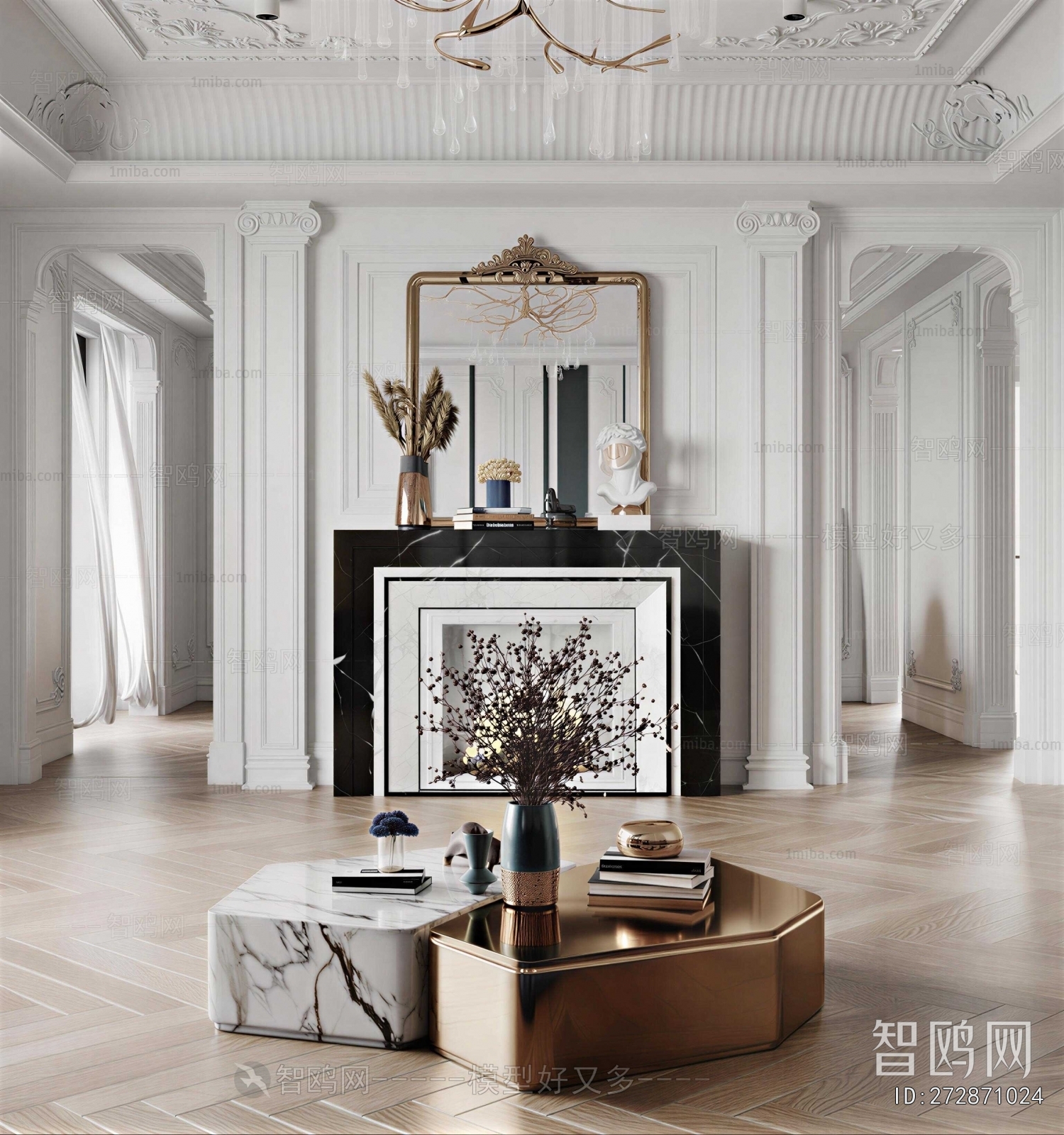 French Style A Living Room