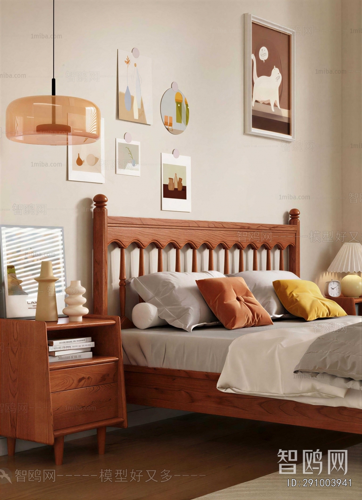 Modern Double Bed
