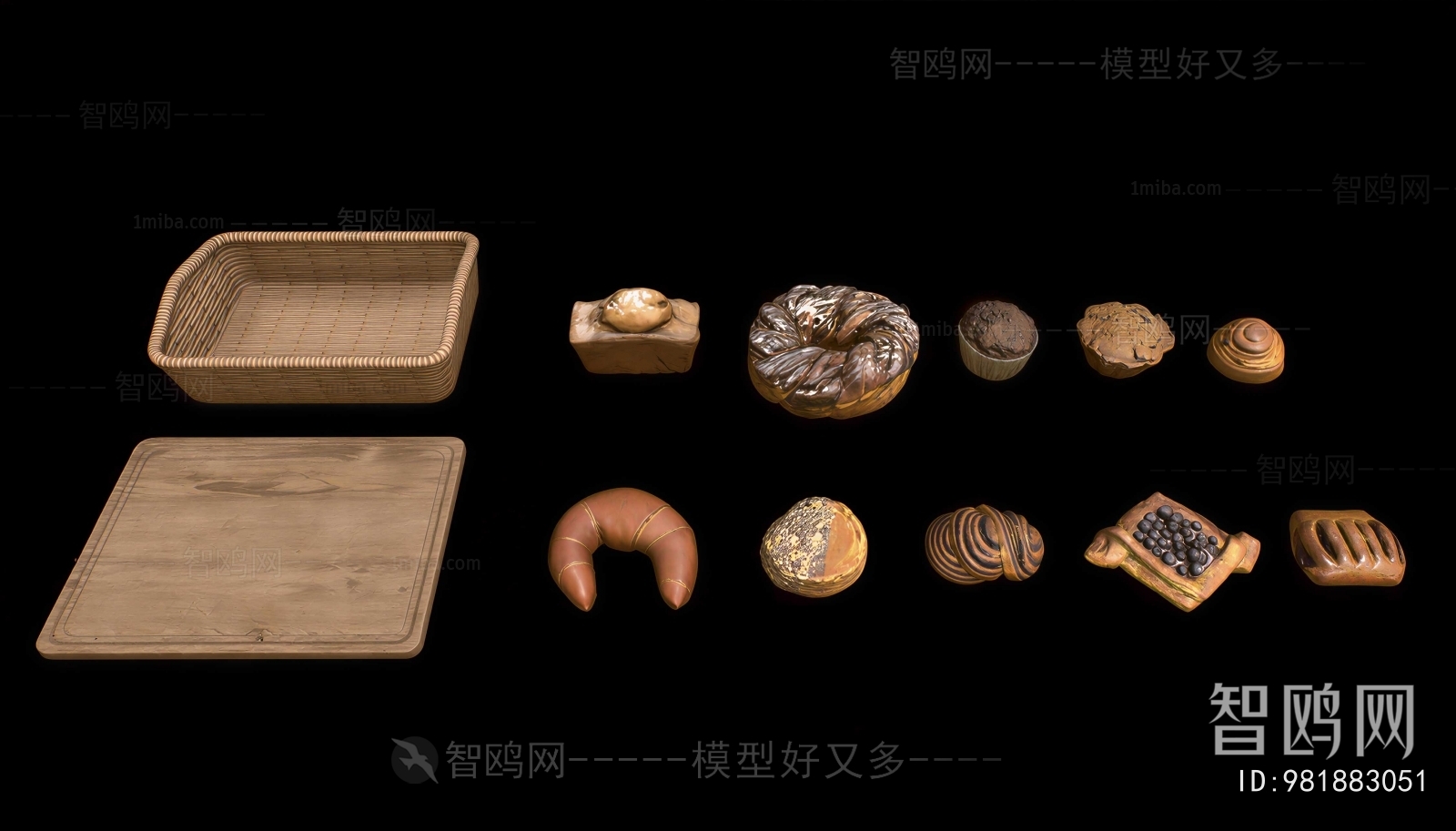 Modern Bread Cake