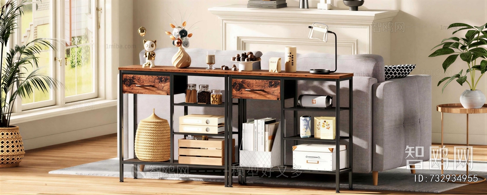 Industrial Style Shelving