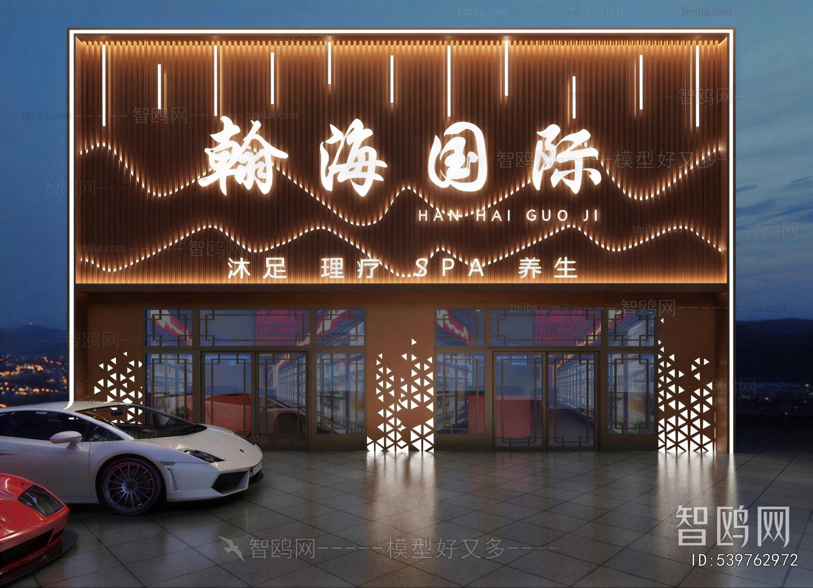 New Chinese Style Facade Element