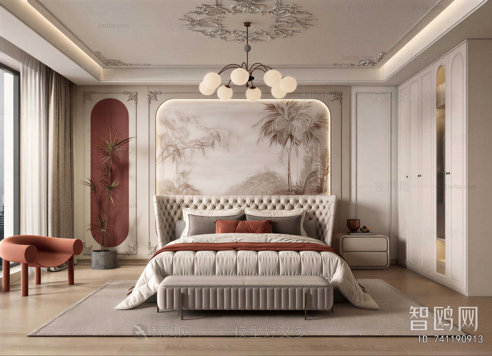 French Style Bedroom