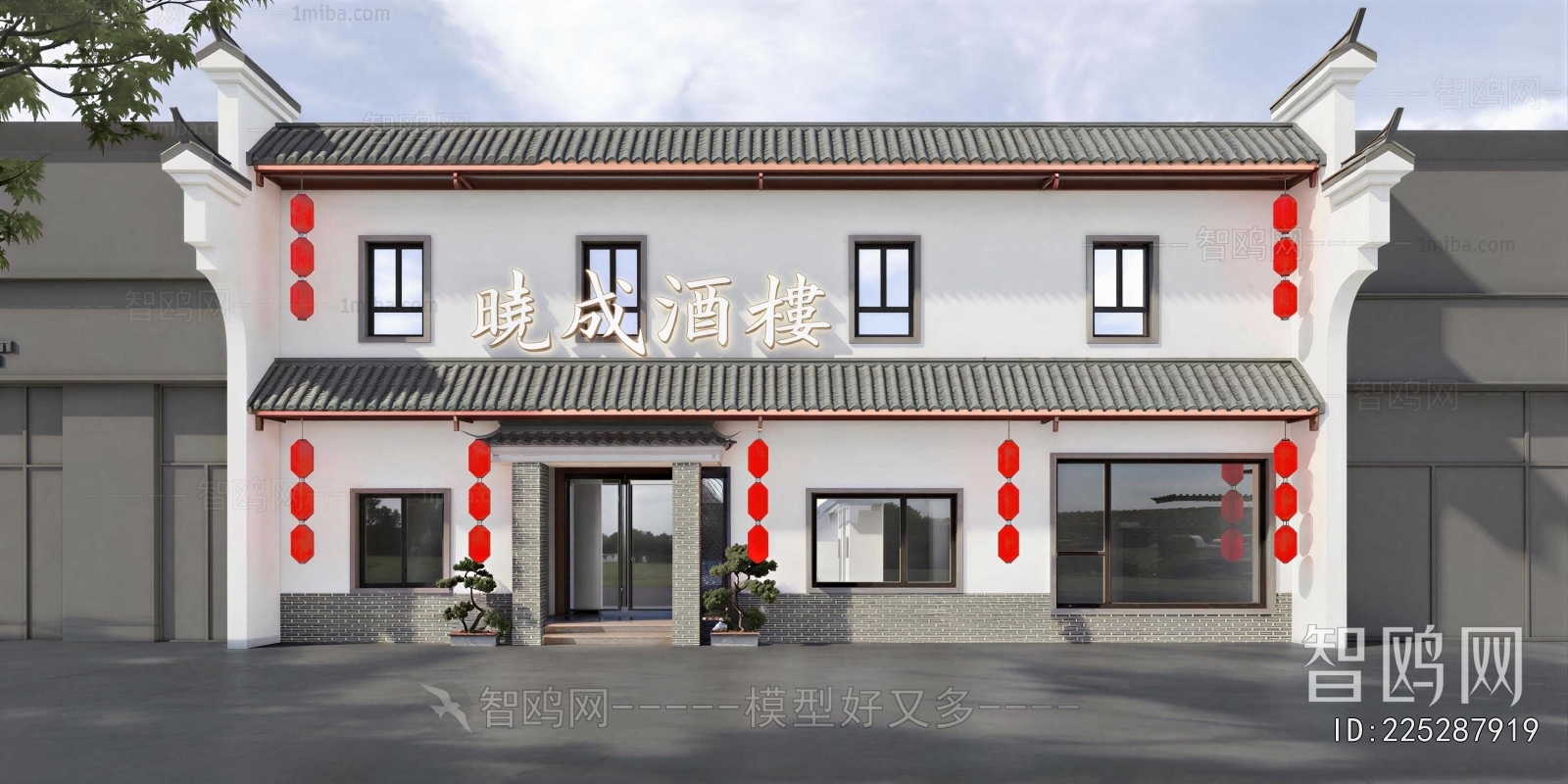 New Chinese Style Facade Element