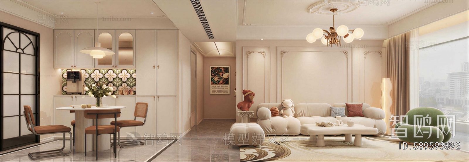 French Style A Living Room
