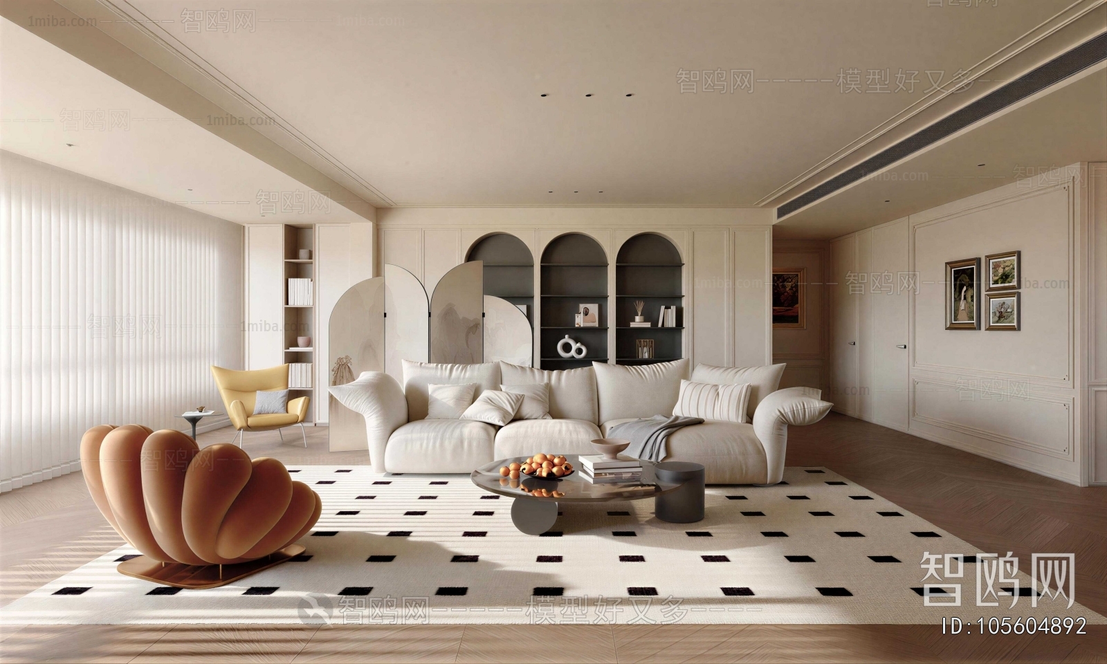 French Style A Living Room