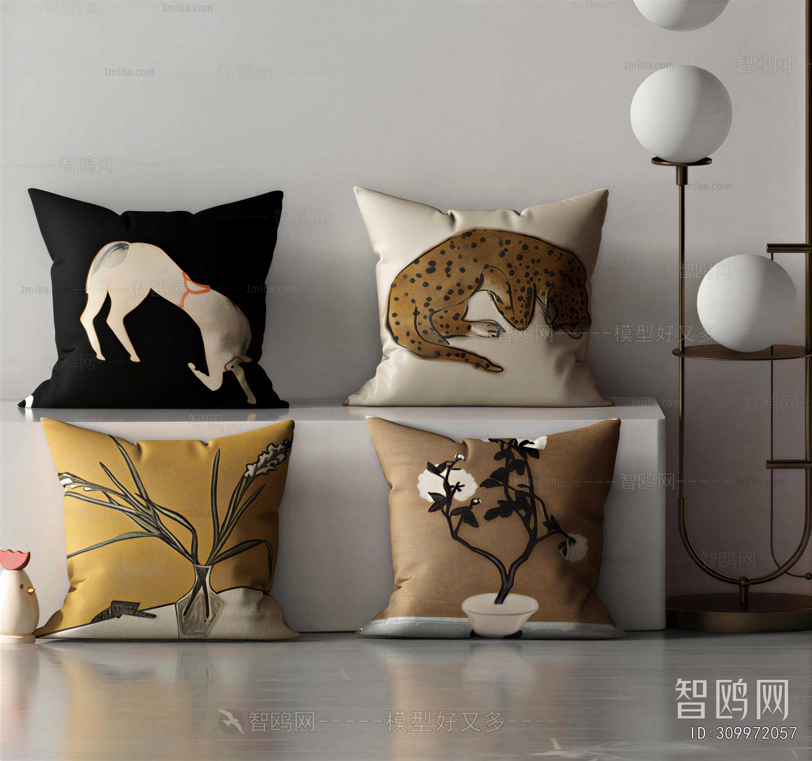 New Chinese Style Pillow