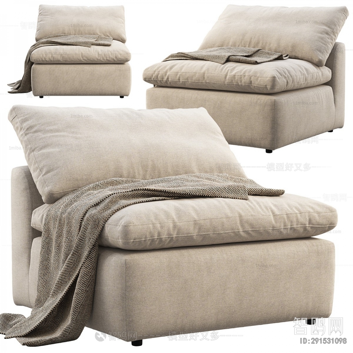 Modern Single Sofa