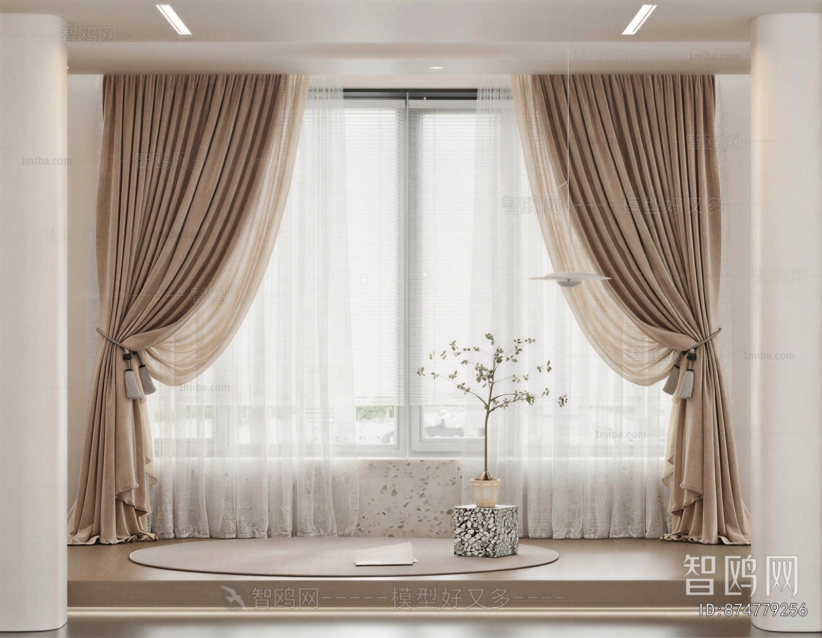 Modern The Curtain