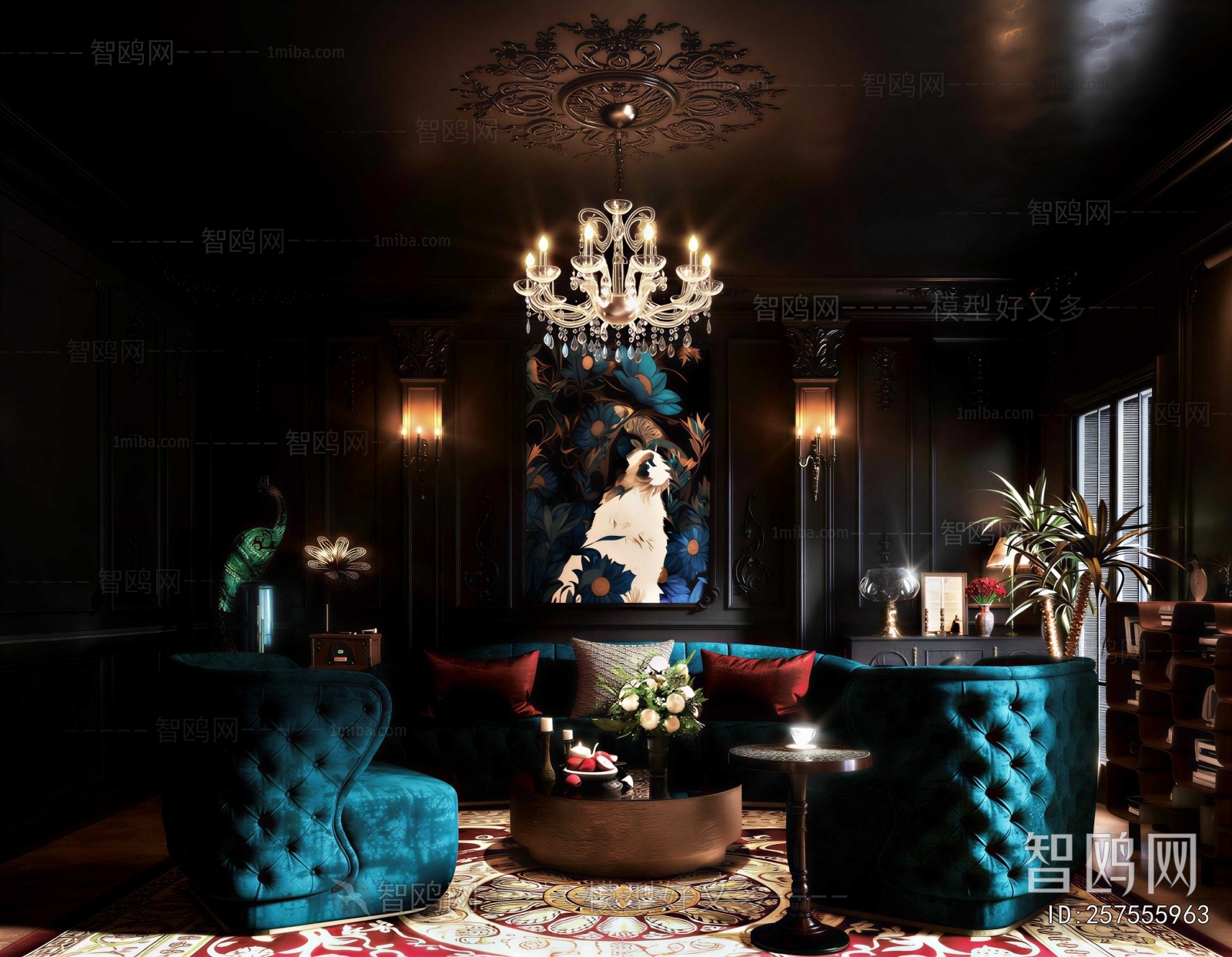 European Style A Living Room