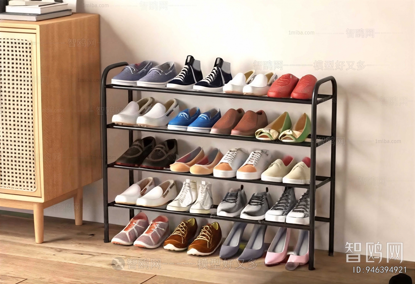 Modern Shoe Cabinet
