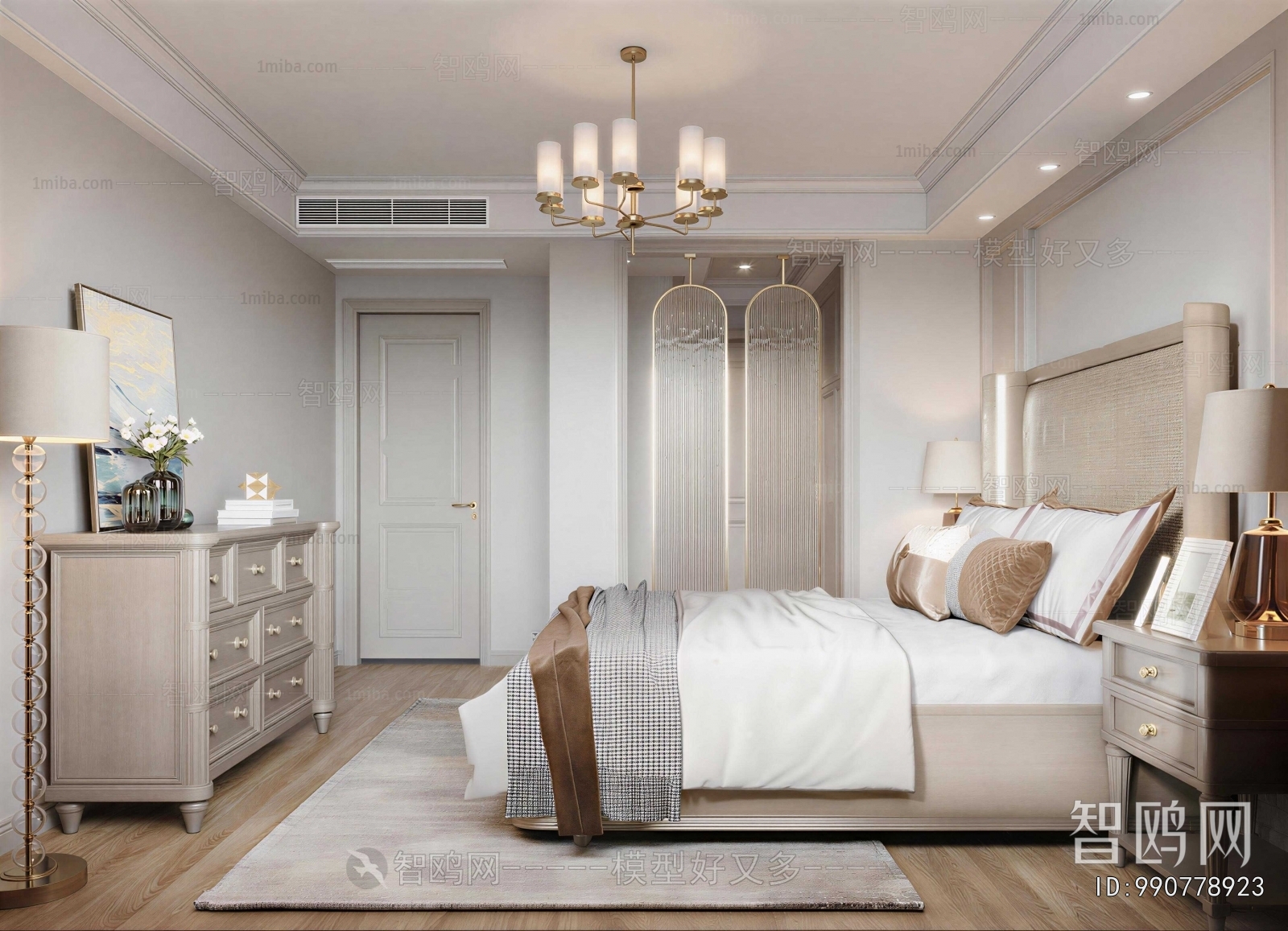American Style Bedroom