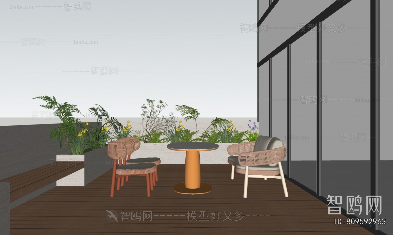Modern Terrace