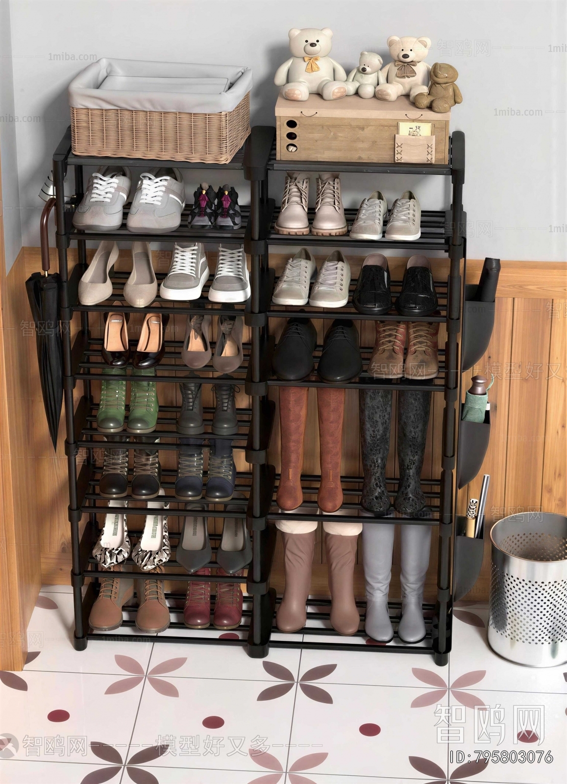 Modern Shoe Cabinet