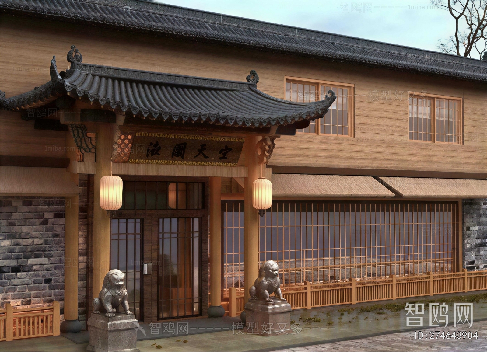 Chinese Style Facade Element
