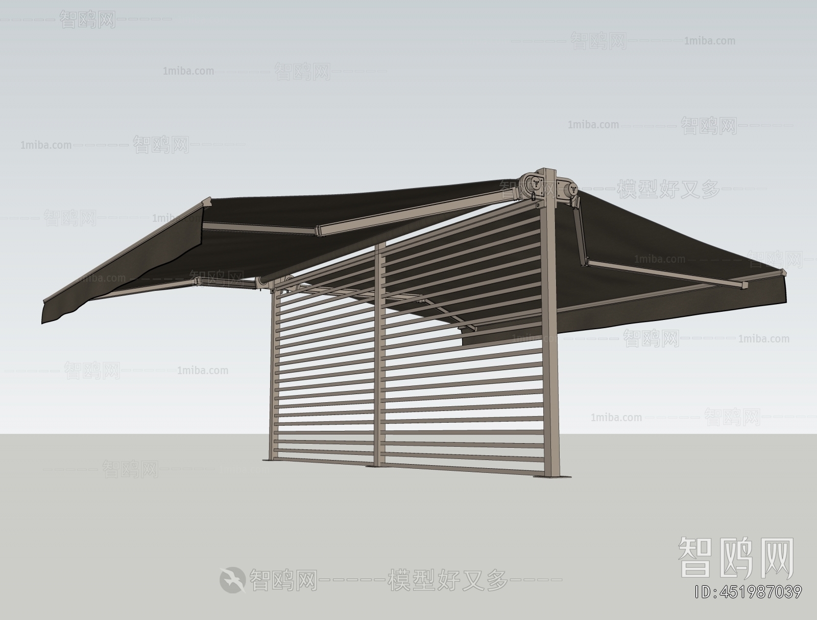 Modern Outdoor Parking Lot