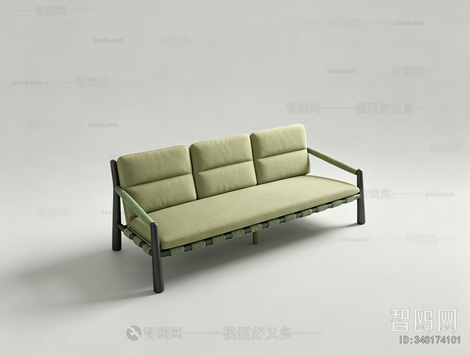 Modern Three-seat Sofa