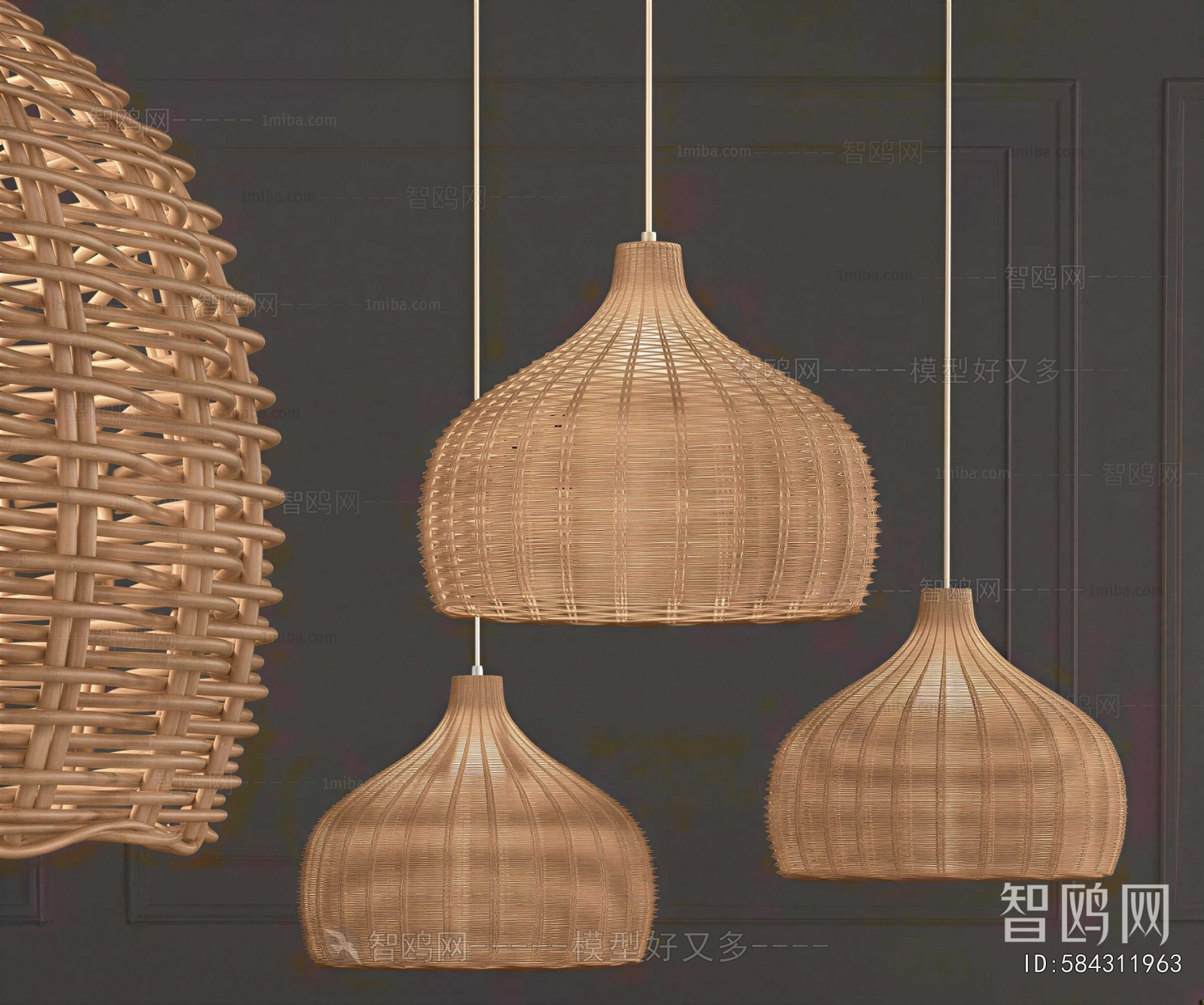Wabi-sabi Style Droplight