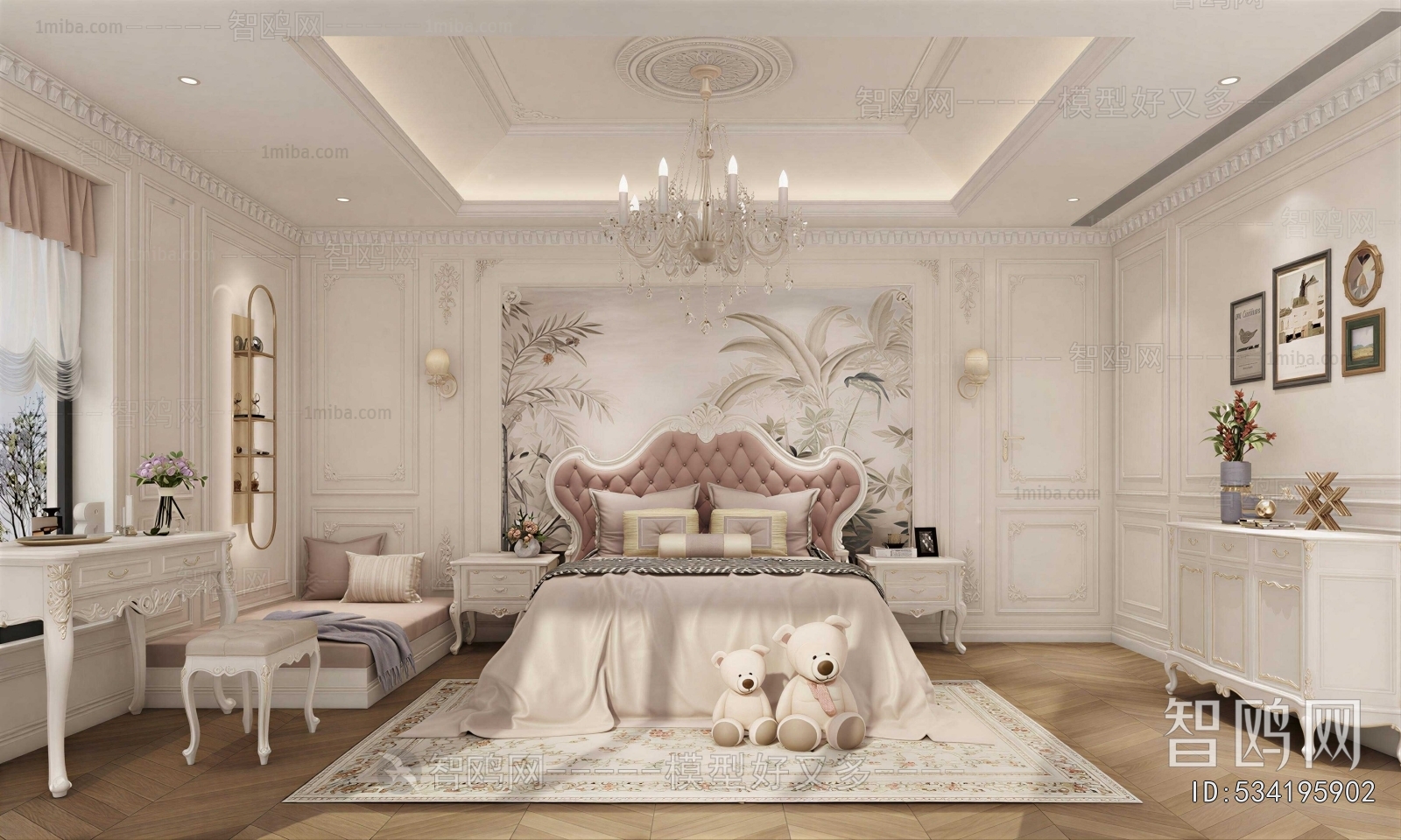 French Style Bedroom