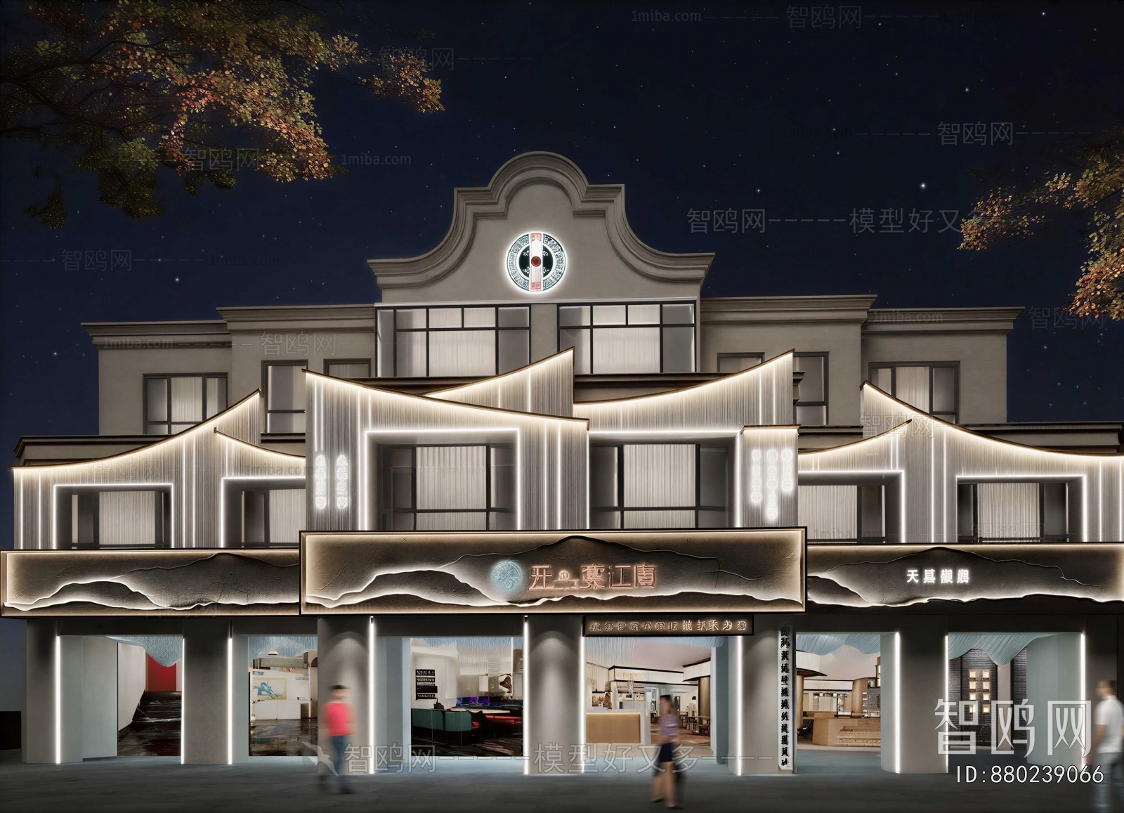 New Chinese Style Facade Element