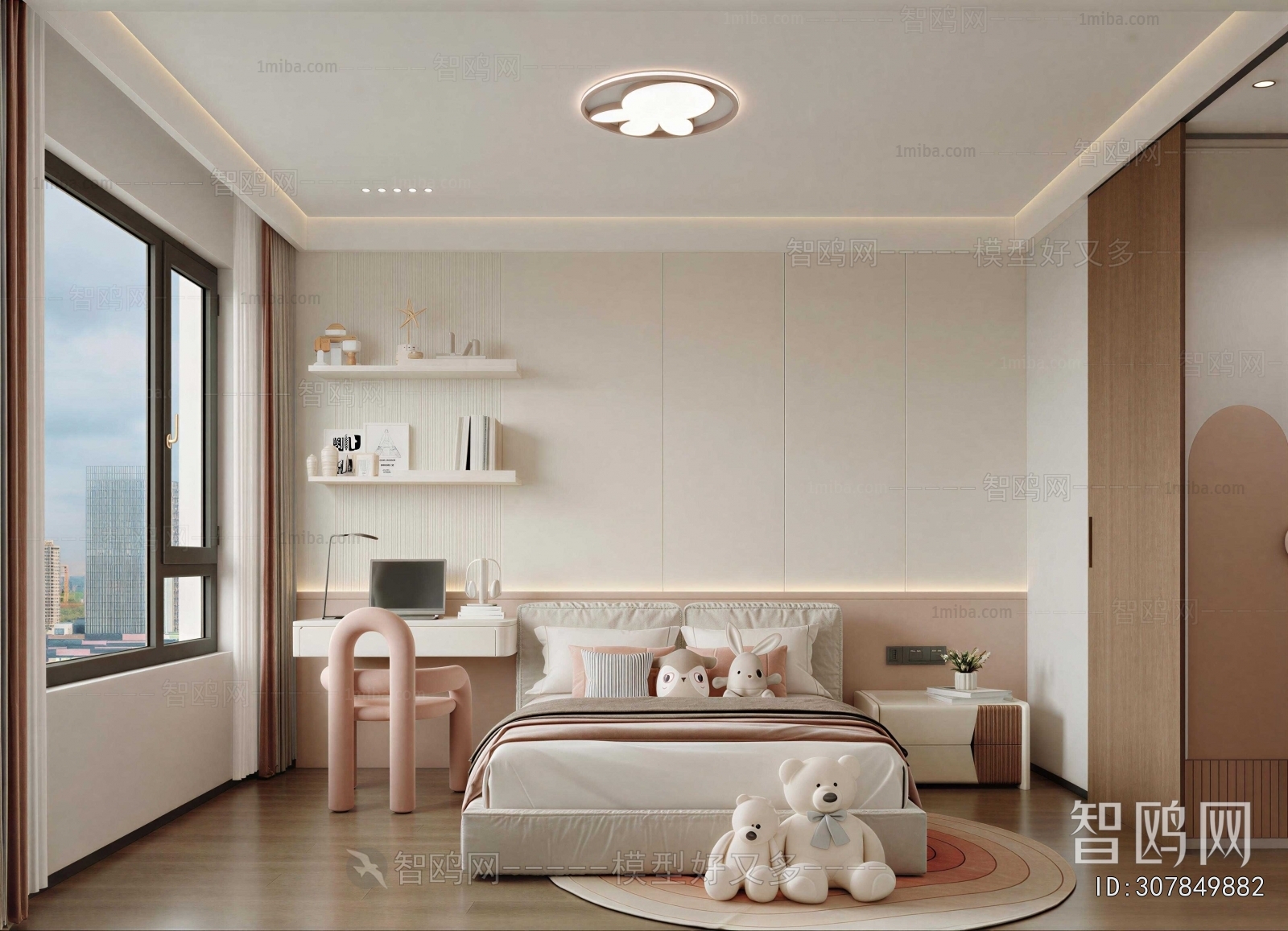 Modern Girl's Room Daughter's Room