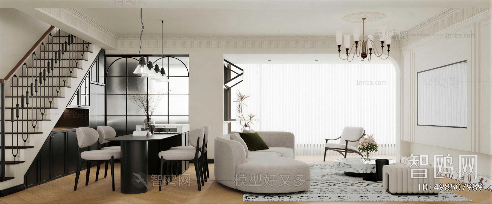 French Style A Living Room