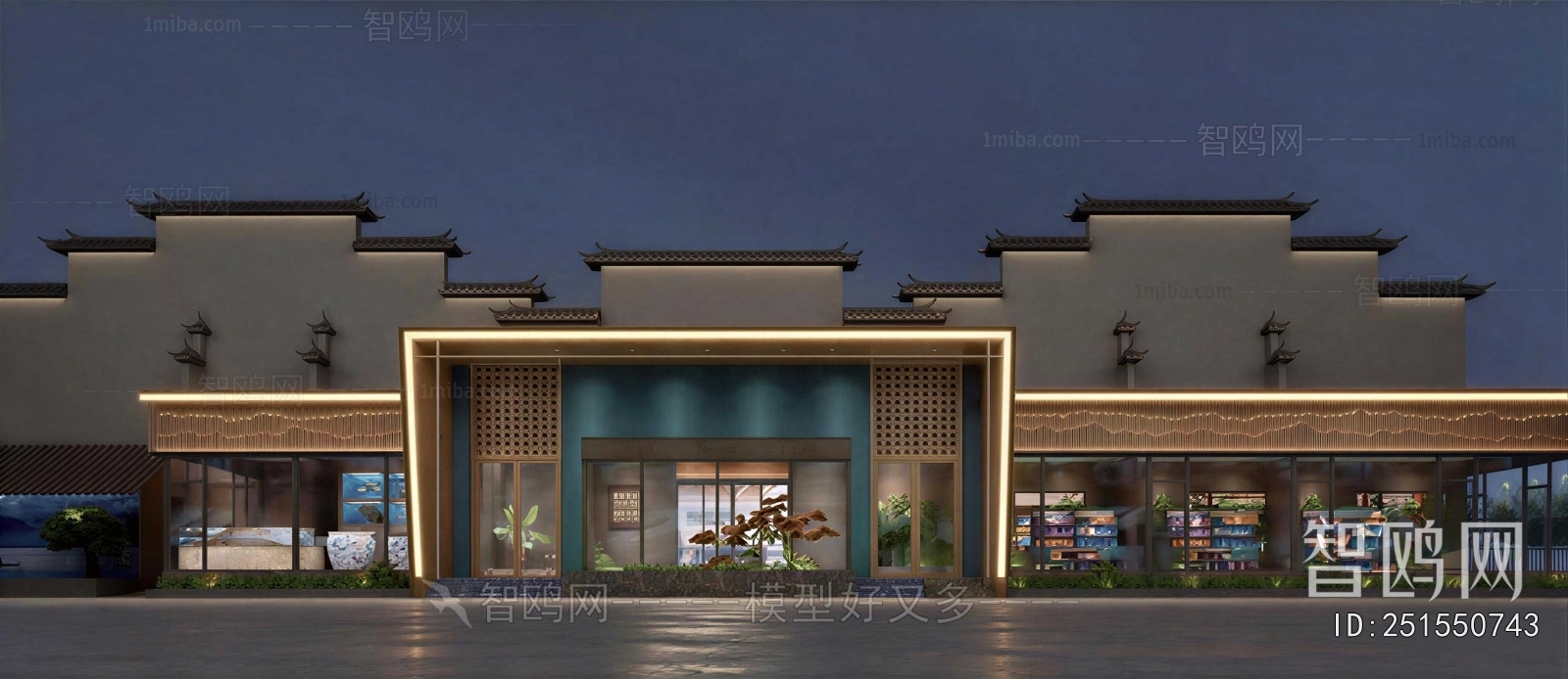 New Chinese Style Facade Element