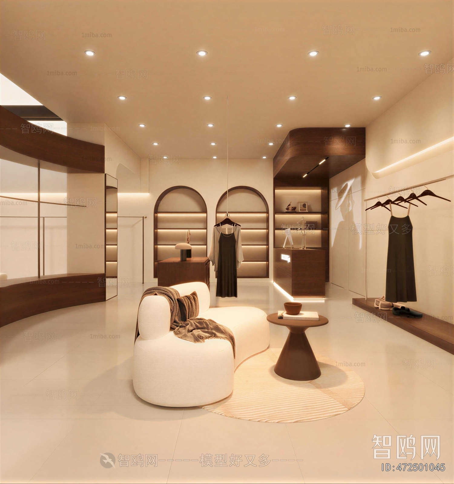 Modern Clothing Store
