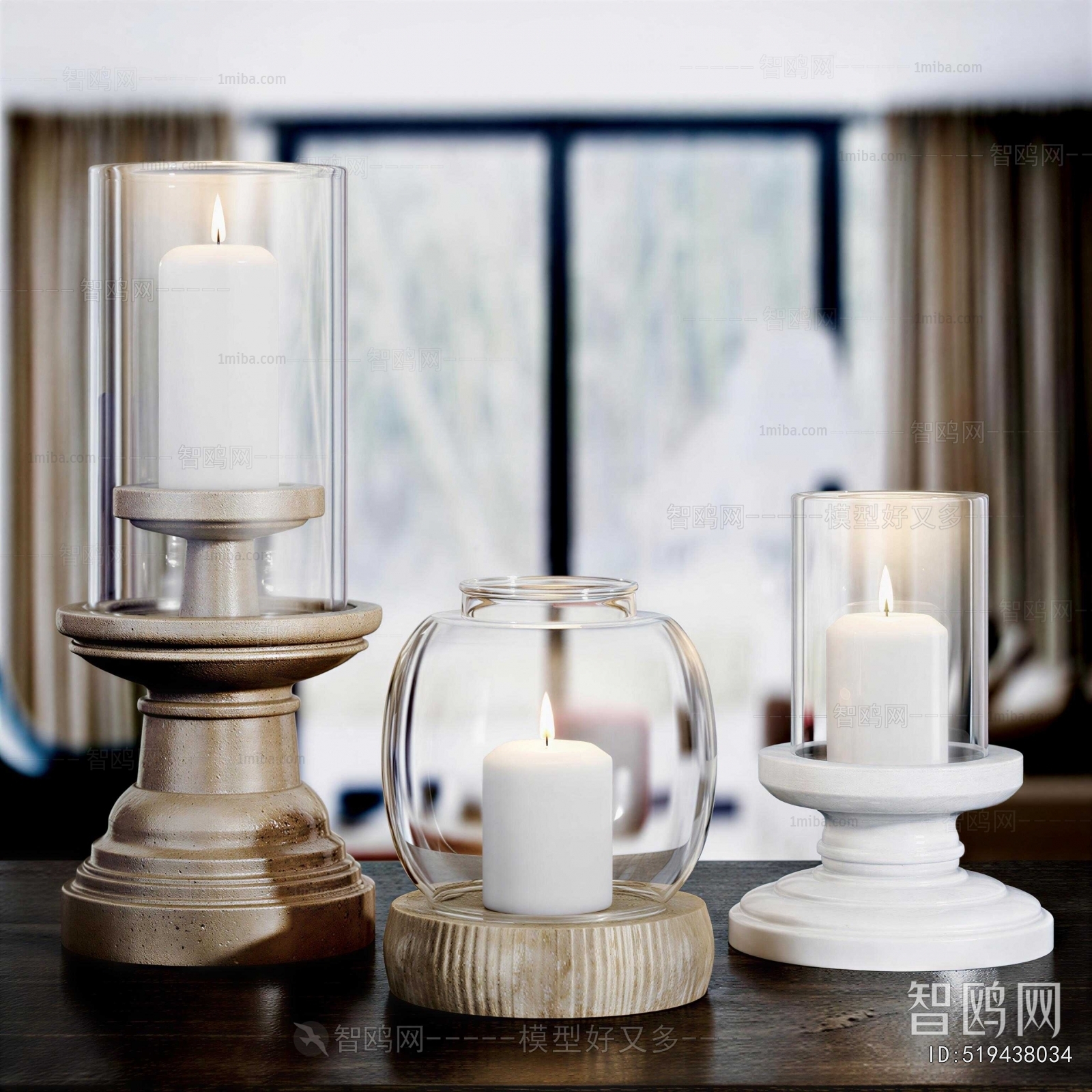Modern Candles/Candlesticks